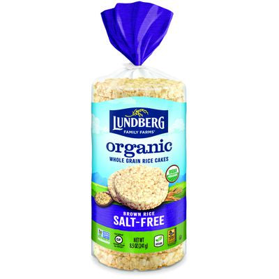 Lundberg Rice Cakes, Brown, Unsalted, Organic, Gluten Free