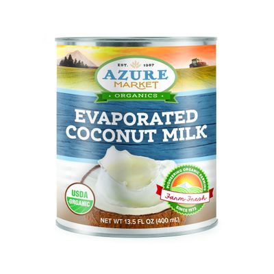 Azure Market Organics Evaporated Coconut Milk, Organic