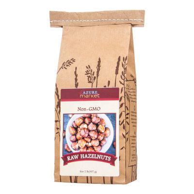 Azure Market Hazelnuts, Raw, Shelled