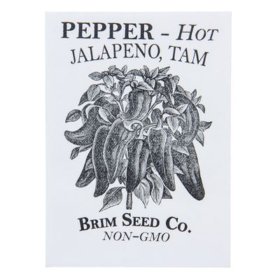 Brim Seed Co. Pepper, Hot Jalapeno Tam Seed