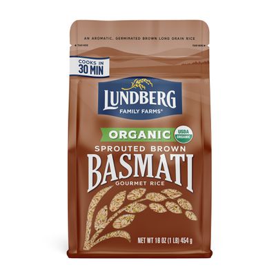 Lundberg Rice, Sprouted, Brown Basmati, Organic