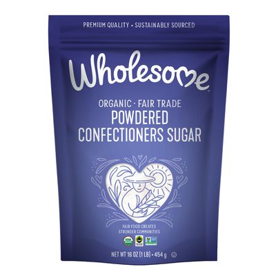 Wholesome Sweeteners Powdered Sugar, 12X Super Fine, Organic, Fair Trade