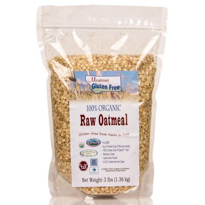 Montana Gluten Free Raw Oatmeal, GF, Organic