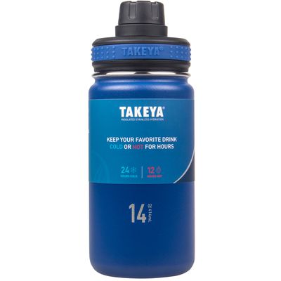 Takeya Thermoflask, Actives Kids with Straw Lid, Sky