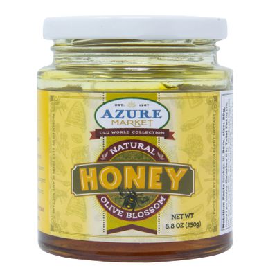 Azure Market Olive Blossom Honey, Raw, Natural