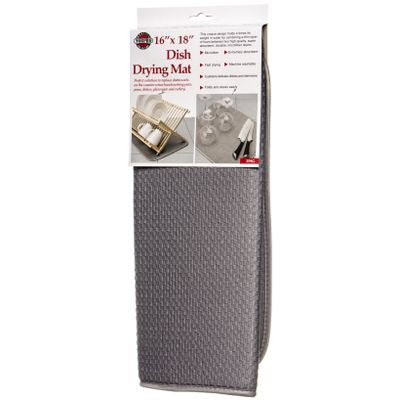 Norpro Dish Mat, Grey, 16 inch x 18 inch