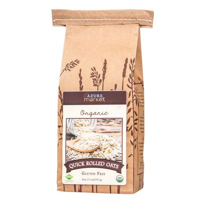 Azure Market Organics Quick Oats, GF, Organic