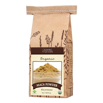 Azure Market Organics Maca Powder, Gelatinized, Organic