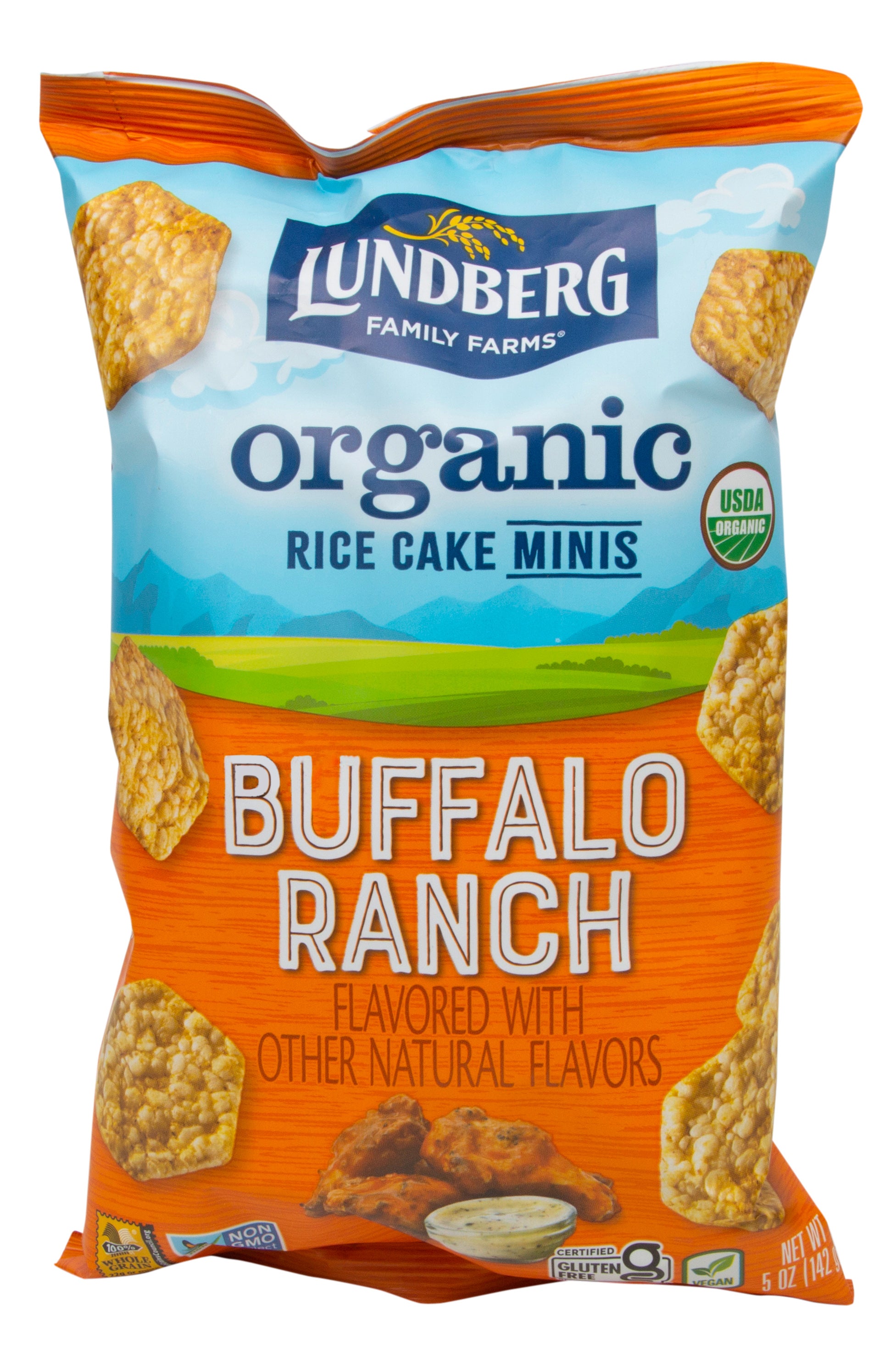 Lundberg Mini Rice Cakes, Buffalo Ranch, Organic – Manna Harvest