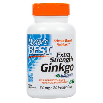 Doctor's Best Extra Strength Ginkgo 120mg