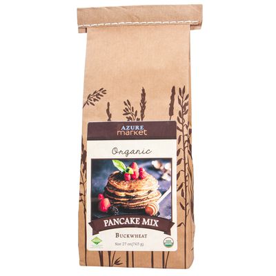 Azure Market Organics Buckwheat Pancake Mix, Organic