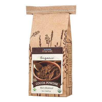 Azure Market Organics Cocoa Powder Red Alkalized, Organic