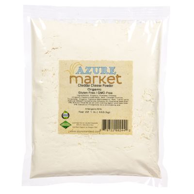 Azure Market Organics Cheddar Cheese Powder, Organic