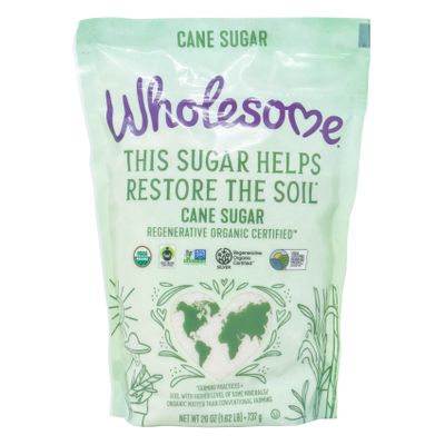 Wholesome Sweeteners Cane Sugar, Regenerative Organic