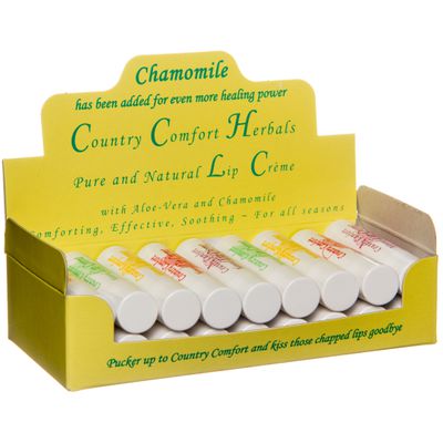 Country Comfort Lip Cream, Assort Display