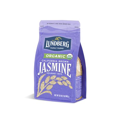 Lundberg Rice, Jasmine Brown, Organic, Gluten Free