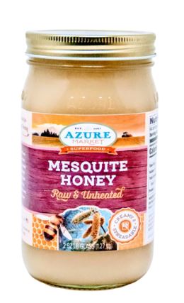 Azure Market Honey, Raw, Unheated, Mesquite