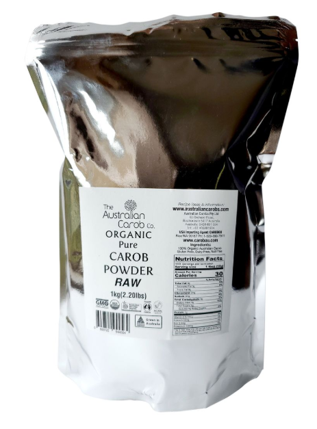 The Australian Carob Co. Pure Carob Powder, Raw, Organic 2.2 lbs